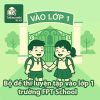 Bộ đề thi luyện tập ĐGNL vào lớp 1 trường FPT School