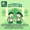 Bộ đề thi luyện tập ĐGNL vào lớp 1 trường Lomonoxop