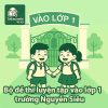 Bộ đề thi luyện tập vào lớp 1 trường Nguyễn Siêu năm 2025