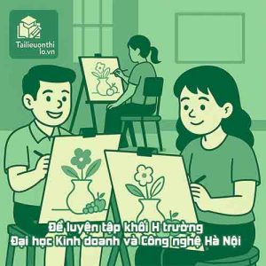 Đề luyện tập khối H trường Đại học Kinh doanh và Công nghệ Hà Nội HUBT