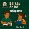 Bài tập ôn hè lớp 3 lên 4 môn Tiếng Anh