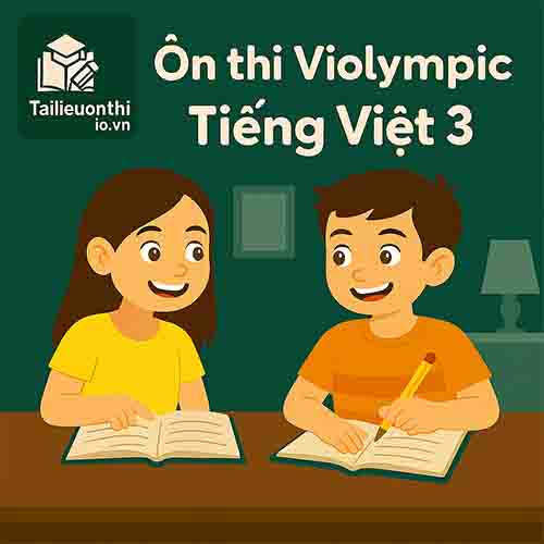 Bộ đề luyện thi Violympic Tiếng Việt lớp 3 vòng cấp quốc gia