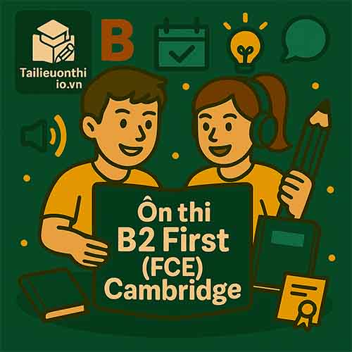 Bộ đề thi thử B2 First (FCE) chuẩn Cambridge có đáp án