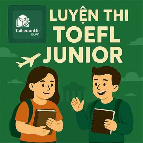 Bộ sách Perfect TOEFL Junior practice test book 1 có đáp án