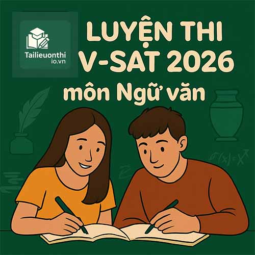 Cấu trúc & đề thi minh họa ĐGNL V-SAT 2026 môn Ngữ văn