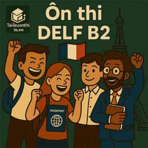 Combo Luyện thi Đọc - Viết Tiếng Pháp DELF B2