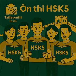 Combo Luyện thi Đọc hiểu - Viết HSK5