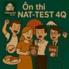 Combo Luyện thi Nghe - Nói NAT-TEST 4Q (tương đương JLPT N4)