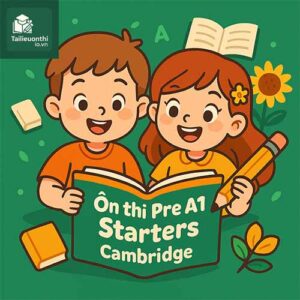 Combo Luyện thi Nghe - Nói Pre A1 Starters Cambridge