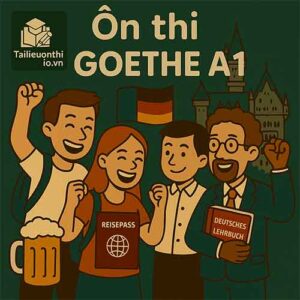 Combo Luyện thi Nghe + Nói Tiếng Đức Goethe A1