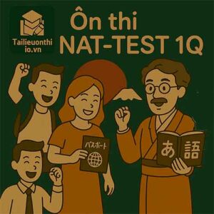 Combo Luyện thi Nghe - Nói Tiếng Nhật NAT-TEST 1Q