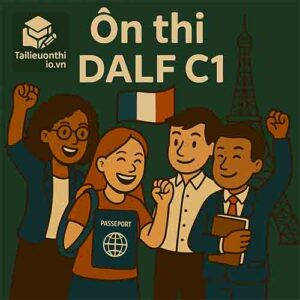 Combo Luyện thi Nghe - Nói Tiếng Pháp DALF C1