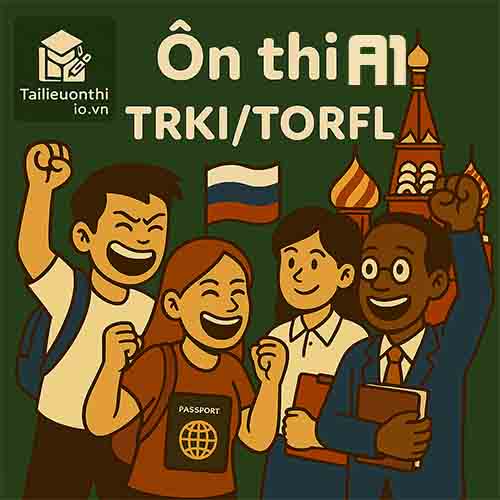 Combo luyện thi kỹ năng Nghe – Nói tiếng Nga TRKI A1