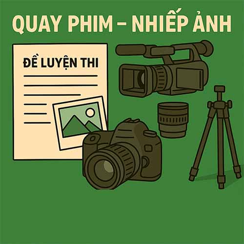 Đề luyện thi Ngành Quay phim - Nhiếp ảnh Trường Sân khấu Điện ảnh Hà Nội