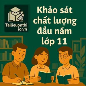 Đề thi khảo sát chất lượng đầu năm lớp 11