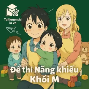 Đề luyện thi năng khiếu mầm non khối M trường Đại học Sư phạm – Đại học Huế