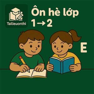 Tài liệu ôn hè lớp 1 lên 2