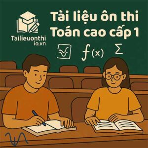 Tổng hợp Đề cương & đề thi giữa kì - cuối kì kết thúc học phần Toán cao cấp 1 Học viện Tài chính AOF