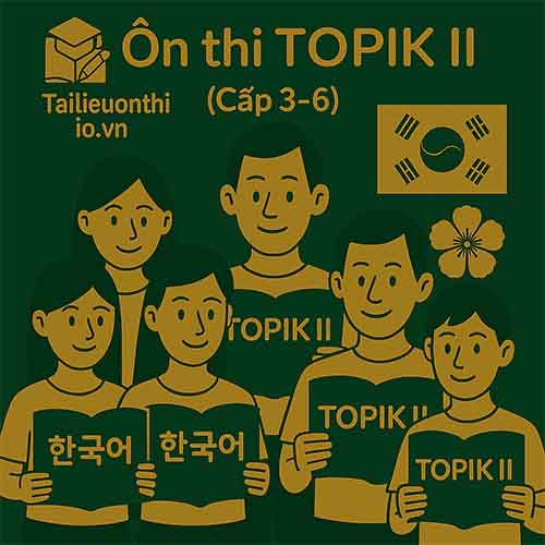 Tổng hợp Ngữ pháp + Từ vựng Luyện thi Tiếng Hàn Topik 4 (TOPIK II)