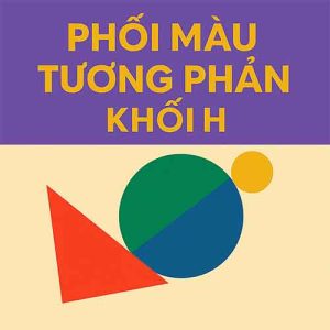 đề luyện thi Phối màu tương phản khối H