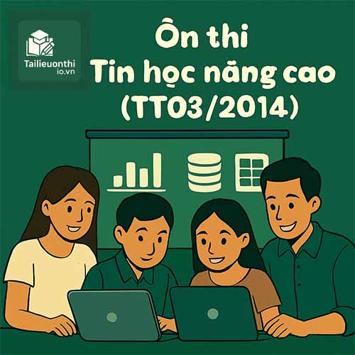 đề luyện thi Ứng dụng CNTT Tin học nâng cao phần thực hành