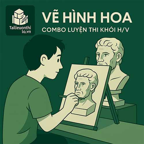 đề luyện thi vẽ tượng thạch cao nam