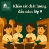 đề thi khảo sát chất lượng đầu năm lớp 9 môn Toán chương trình mới