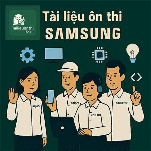 Bộ đề thi thử học bổng tài năng vào Samsung STP