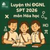 Bộ đề thi thử ĐGNL ĐHSPHN HNUE SPT 2026 môn Hóa học có đáp án