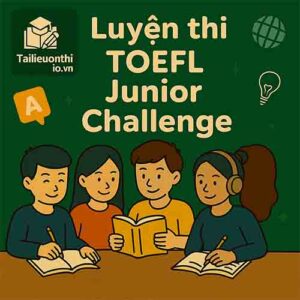 Cấu trúc & Đề thi mẫu TOEFL Junior Challenge có đáp án + audio