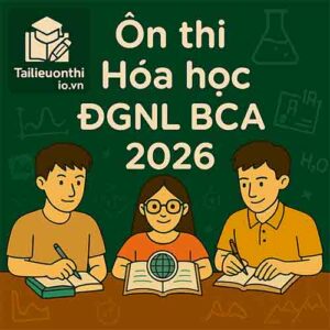 Các dạng bài & Bộ đề luyện thi ĐGNL Bộ Công an phần Hóa học 2026 (trắc nghiệm) có đáp án