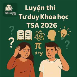 Các dạng bài & Ma trận đề thi phần Tư duy Khoa học/Giải quyết vấn đề TSA 2026