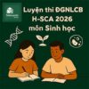 Các dạng bài – Ma trận & Đề thi minh họa môn Sinh học ĐGNLCB ĐHSPHCM H-SCA 2026