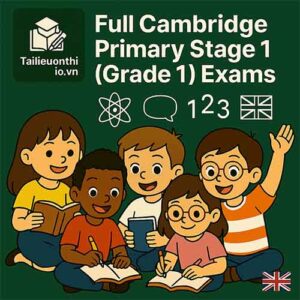 Cambridge Primary Stage 1 (Grade 1)