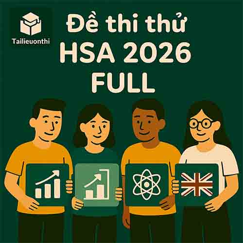 Cấu trúc & Đề thi minh họa ĐGNL ĐHQGHN HSA 2026