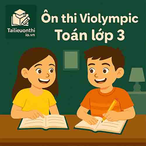 Bộ đề luyện thi Violympic Toán lớp 3 vòng cấp cụm trường