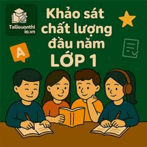 Đề thi khảo sát chất lượng đầu năm lớp 1