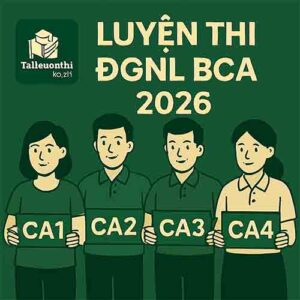 Đề thi thử Đánh giá năng lực Bộ Công an