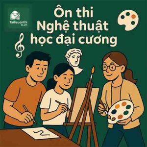 PDF Đề cương - Đề thi mẫu Nghệ thuật học đại cương USSH
