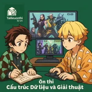 PDF Đề cương - Tiểu luận mẫu - Bài tập lớn - Đề thi mẫu Cấu trúc dữ liệu và Giải thuật HUFLIT & HCMUT có đáp án