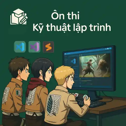 Đề cương - Tiểu luận mẫu/Bài tập lớn - Đề thi mẫu giữa-cuối kì môn Kỹ thuật lập trình PTIT & UIT