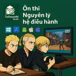 Đề cương - Bài tập lớn - Đề thi mẫu giữa-cuối kì môn Nguyên lý Hệ điều hành PTIT & NEU
