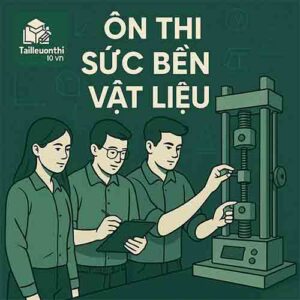 PDF Công thức - Bài tập lớn/Báo cáo thí nghiệm mẫu - Đề thi cuối kì mẫu môn Sức bền vật liệu 1 HUTECH có lời giải