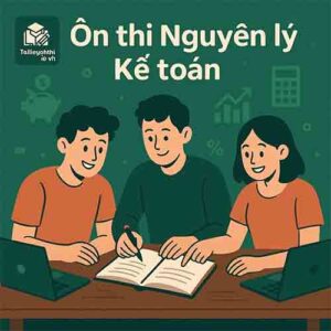 PDF Đề cương – Tiểu luận – Đề thi giữa-cuối kì môn Nguyên lý kế toán UTC