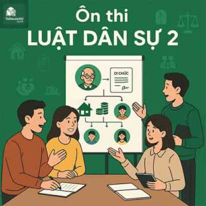 PDF Sơ đồ tư duy & 200 câu trắc nghiệm Luật Dân sự 2 các trường có đáp án