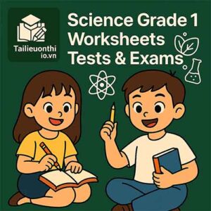 Science Beginning-of-year assessment Grade 1 Cambridge Primary with answer key
