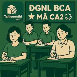 Đề luyện thi ĐGNL BCA mã CA2