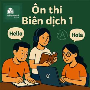 câu trắc nghiệm Biên dịch 1 Tiếng Anh các trường có đáp án