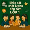đề thi khảo sát chất lượng đầu năm lớp 1 môn Tiếng Anh hệ thường có đáp án