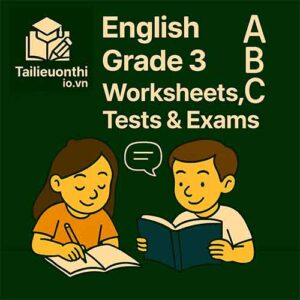 English Grade 3 – End-of-Year Test for Cambridge Primary with answer key + audio